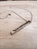 Child Of God Vertical Bar Necklace - Image 3