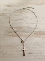 Heart Cross Necklace - Image 4