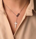 Infinity Cross Necklace
