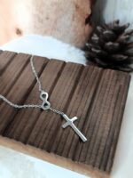 Infinity Cross Necklace - Image 4