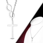 Infinity Cross Necklace - Image 3