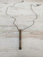 Highs And Lows Vertical Bar Necklace - Image 5
