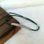 Your Will Arabic Braided Rope Green Bracelet