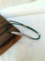 Your Will Arabic Braided Rope Green Bracelet