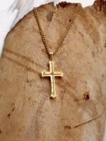 Your Will Gold Cross Pendant Chain Arabic - Image 7