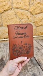 Genuine Leather Passport Holder – "Citizen of Heaven" Edition. - Image 7