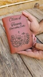 Genuine Leather Passport Holder – "Citizen of Heaven" Edition. - Image 5